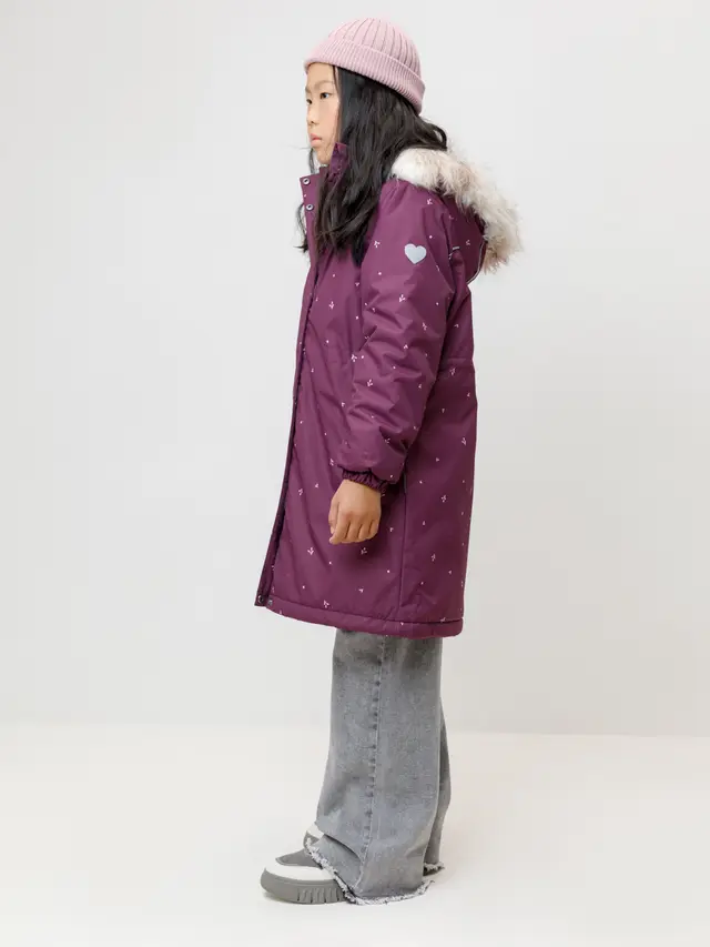 Пальто для девочки с утеплителем нового поколения