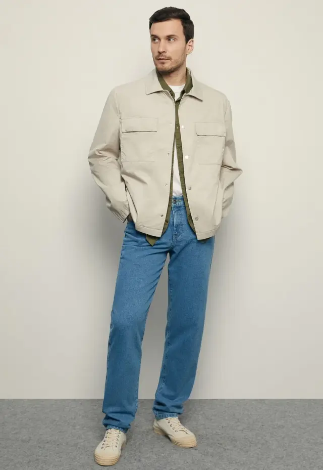 Джинсы straight fit мужские