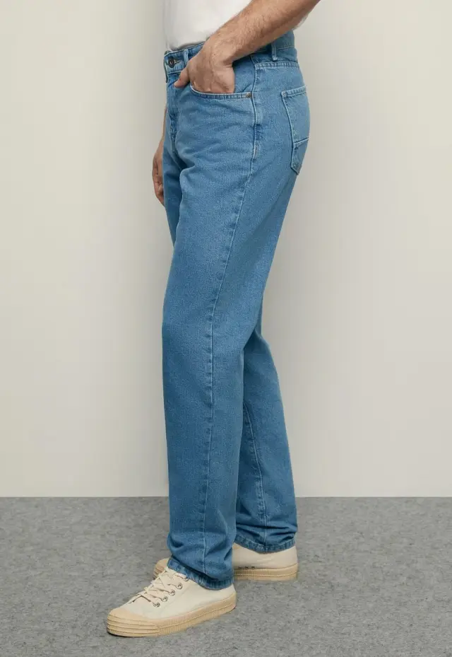 Джинсы straight fit мужские