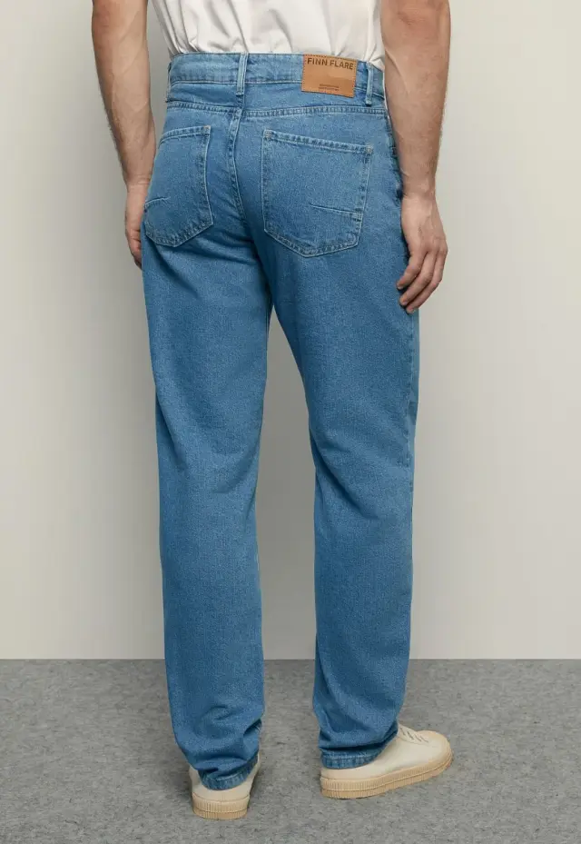 Джинсы straight fit мужские