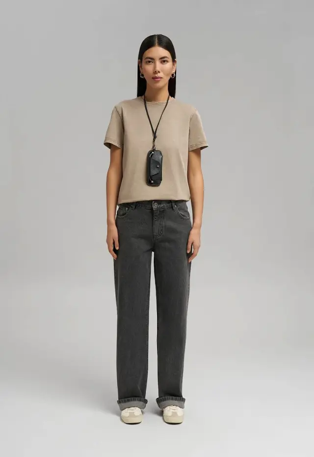 Футболка Regular fit с эффектом варки