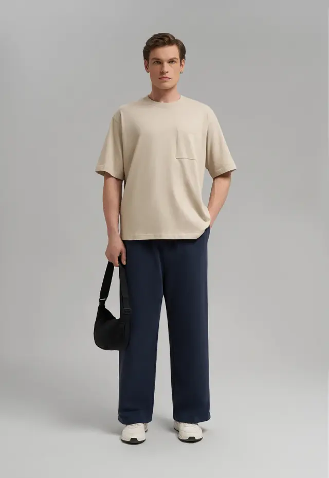 Футболка Oversize из хлопкового джерси