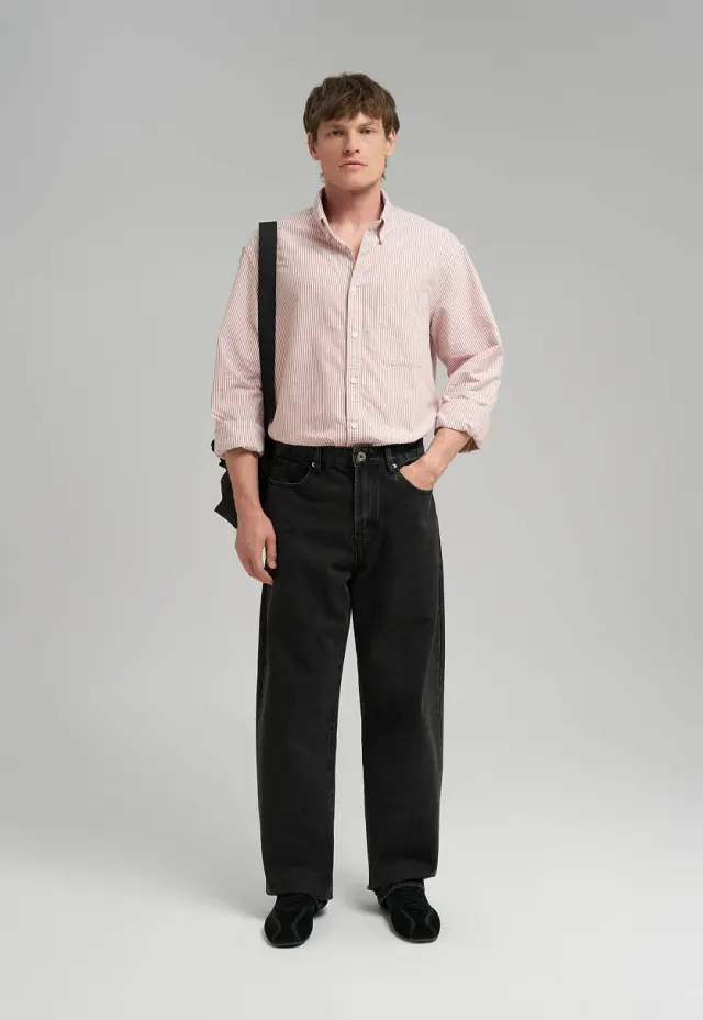 Джинсы baggy fit мужские