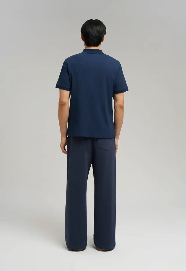Поло Slim fit из хлопкового трикотажа