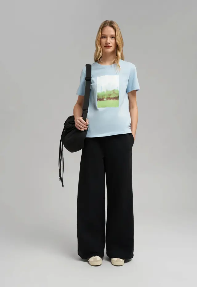 Футболка Regular fit из хлопкового джерси