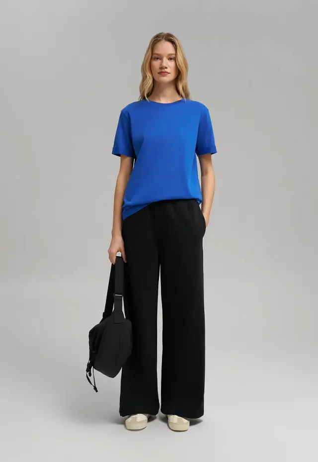 Свободная футболка Comfort fit из джерси
