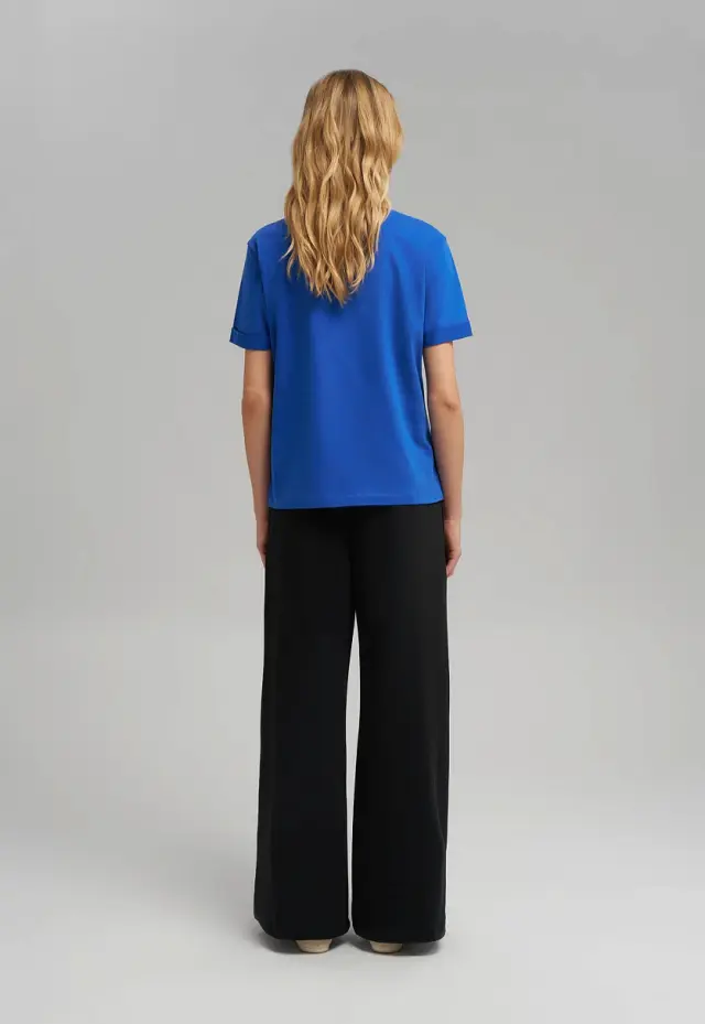 Свободная футболка Comfort fit из джерси