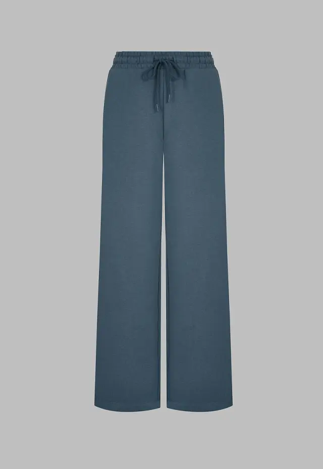 Трикотажные брюки Oversize из футера