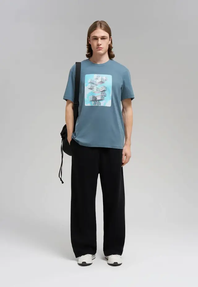 Футболка Regular fit из хлопкового джерси