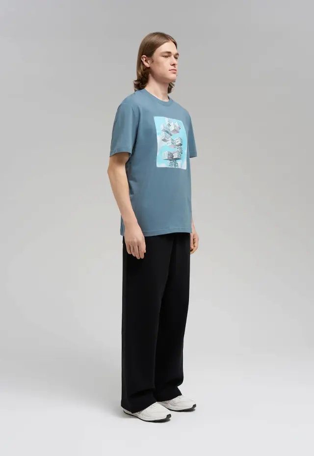 Футболка Regular fit из хлопкового джерси