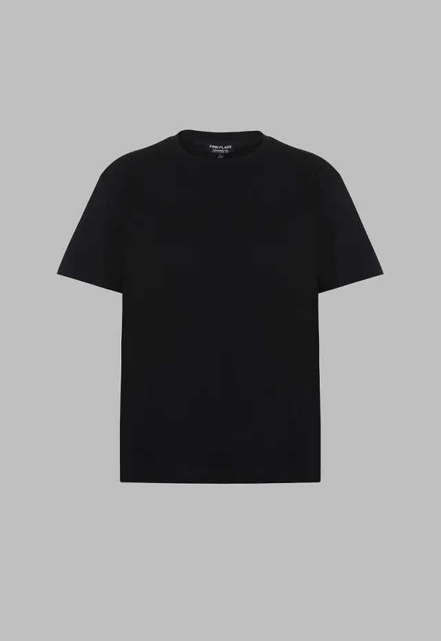 Свободная футболка Comfort fit из хлопкового джерс