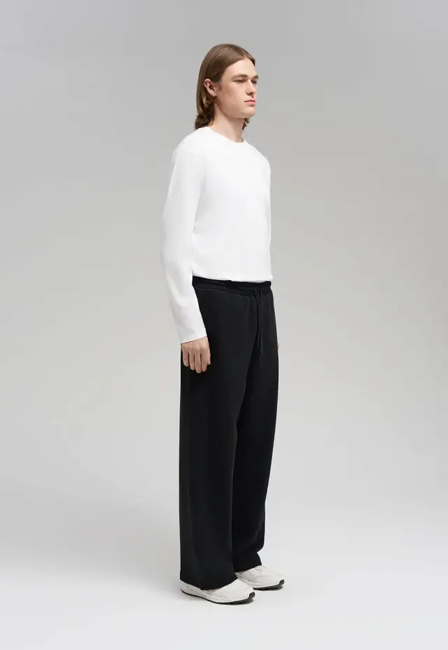 Брюки Oversize из футера