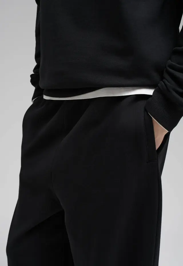 Брюки Oversize из футера