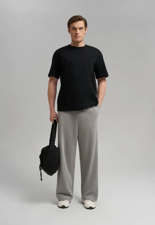 Футболка Comfort fit из хлопкового трикотажа интер