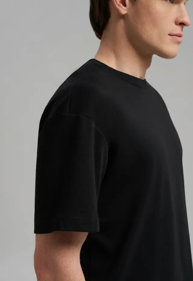 Футболка Comfort fit из хлопкового трикотажа интер