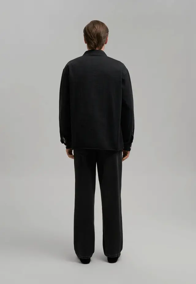Джинсовая рубашка Oversize