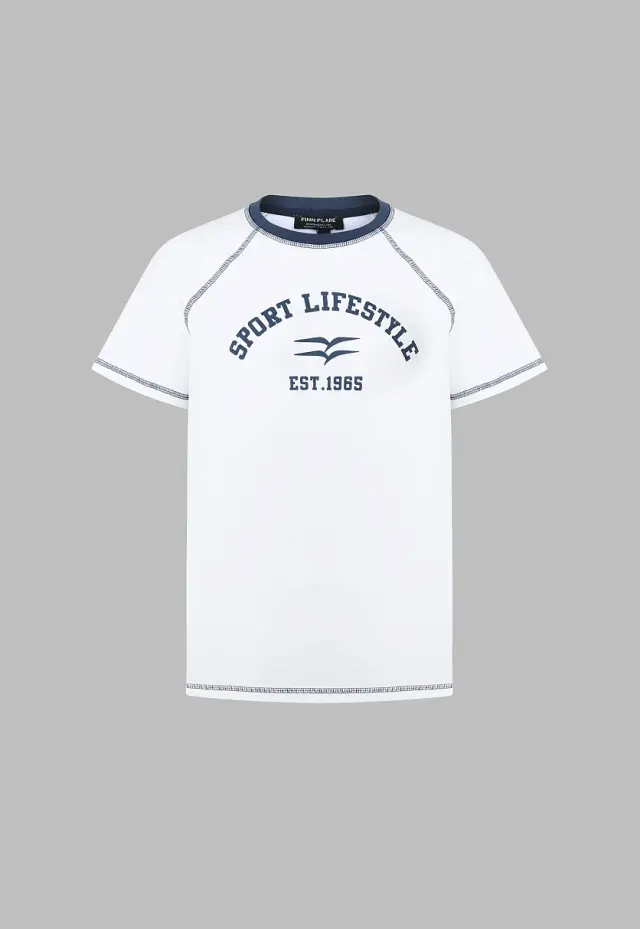 Футболка Slim fit из хлопкового джерси