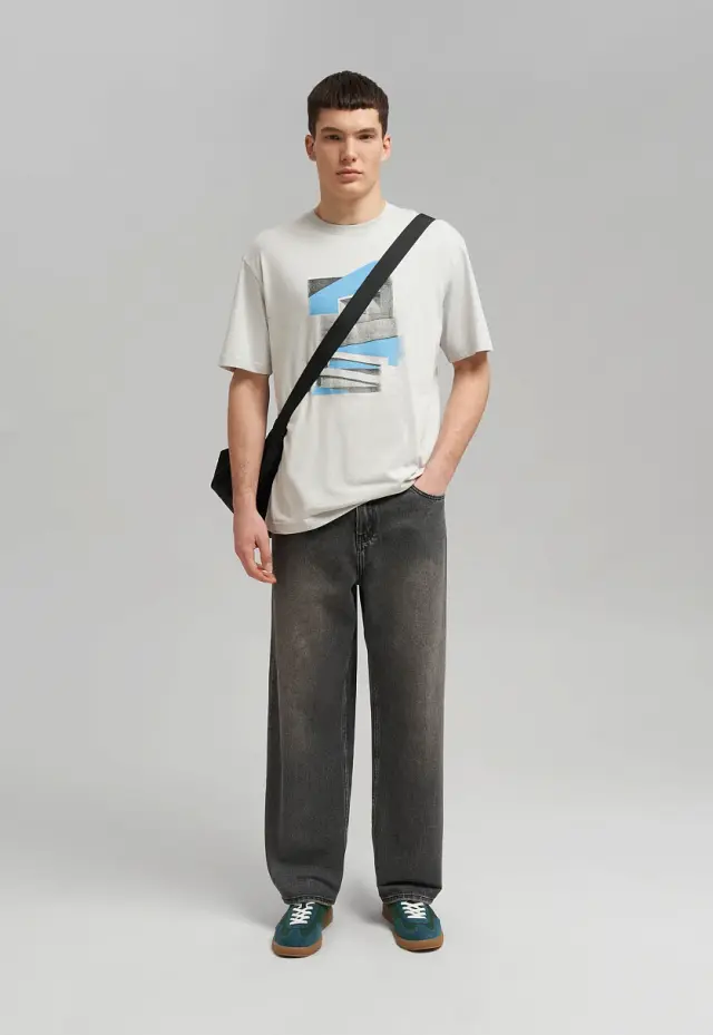 Свободная футболка Comfort fit