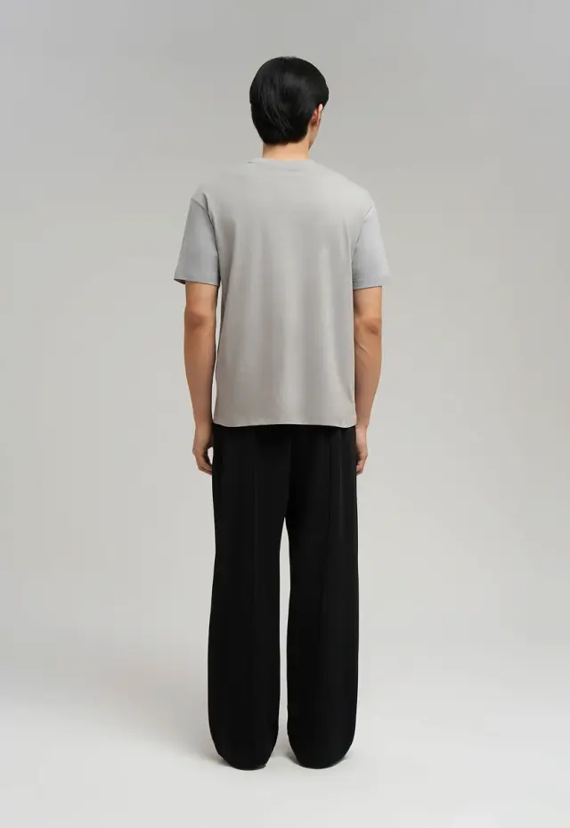 Свободная футболка Comfort fit из хлопкового джерс