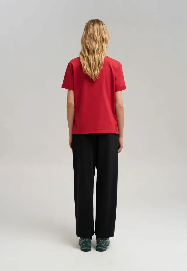 Свободная футболка Comfort fit из джерси