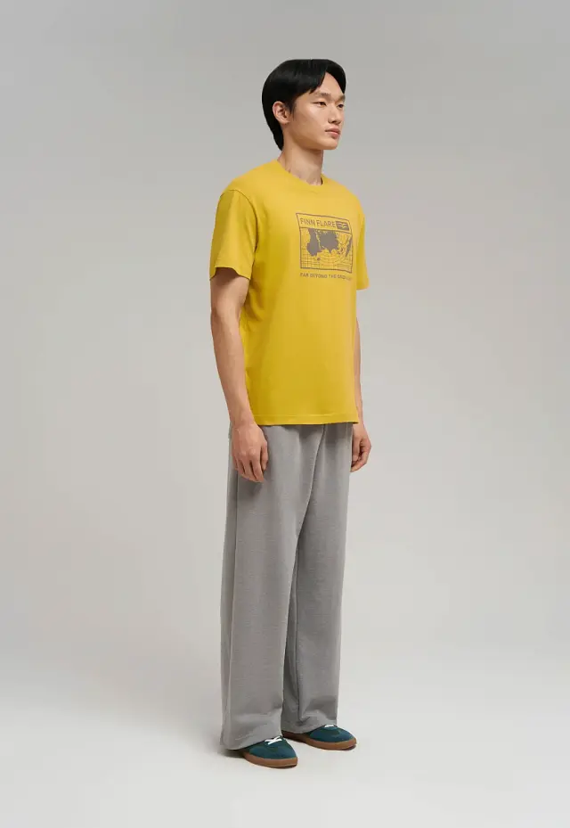 Свободная футболка Comfort fit из хлопкового джерс