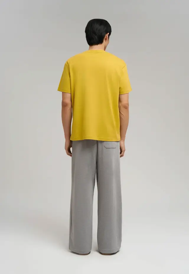 Свободная футболка Comfort fit из хлопкового джерс
