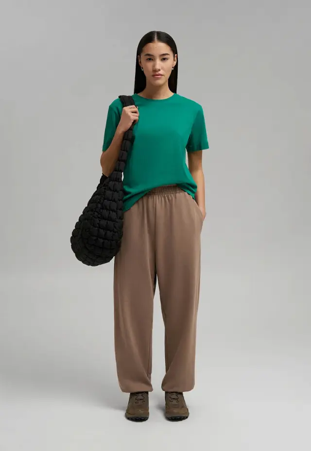 Свободная футболка Comfort fit из джерси