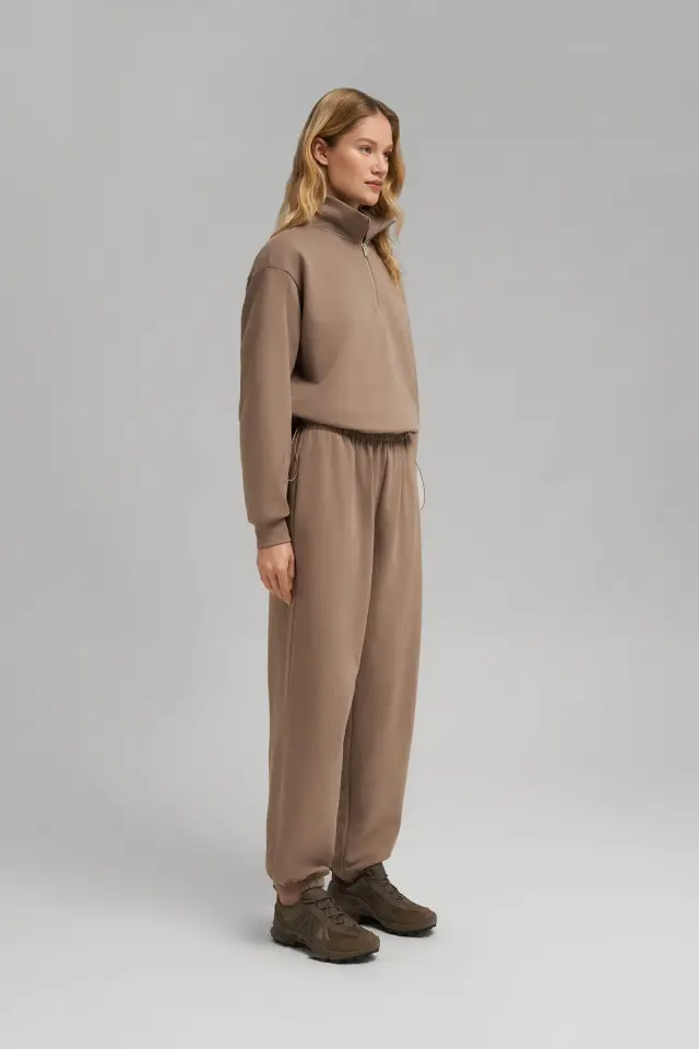 Джоггеры Oversize из футера