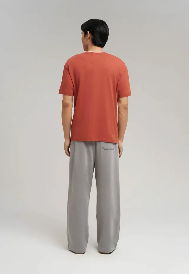 Свободная футболка Comfort fit из хлопкового джерс