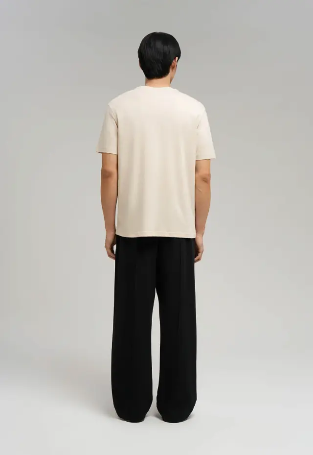 Свободная футболка Comfort fit из хлопкового джерс