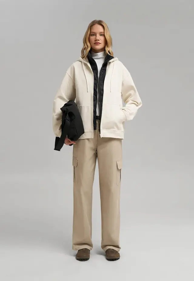 Толстовка Oversize из футера
