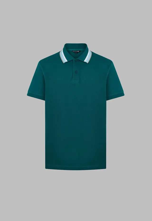 Поло Slim fit из хлопка пике