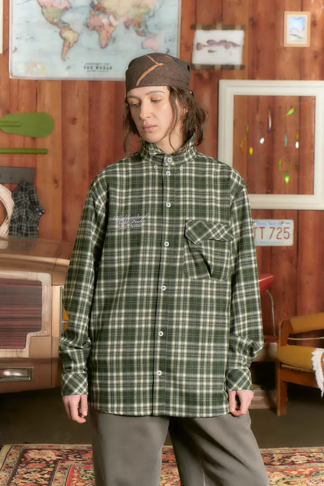HUMAN FLANNEL SHIRT