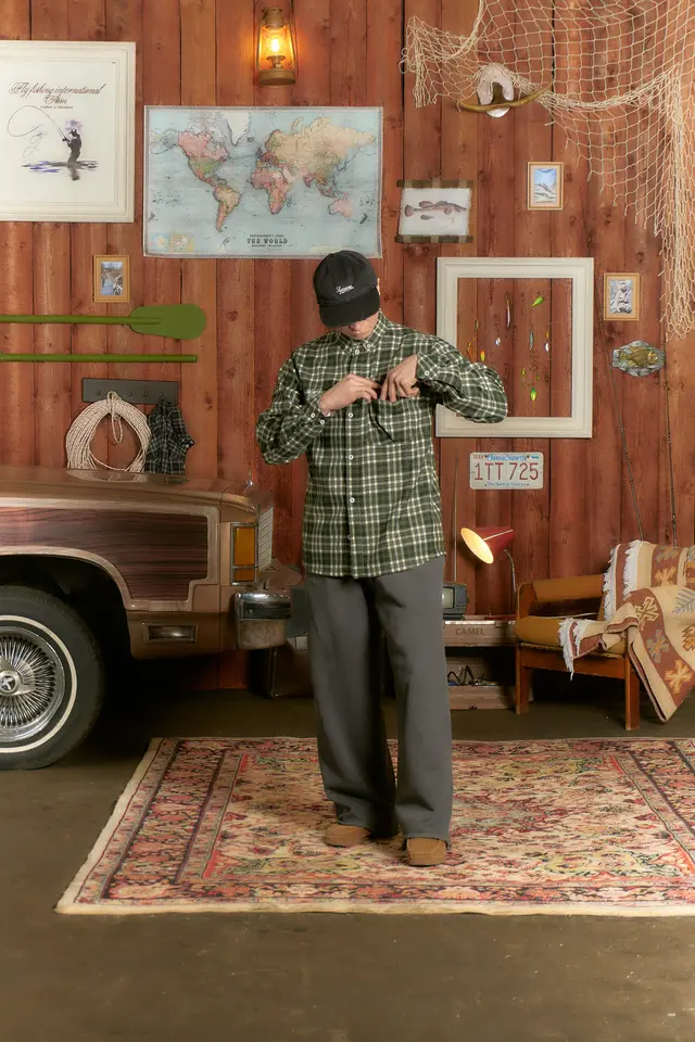 HUMAN FLANNEL SHIRT