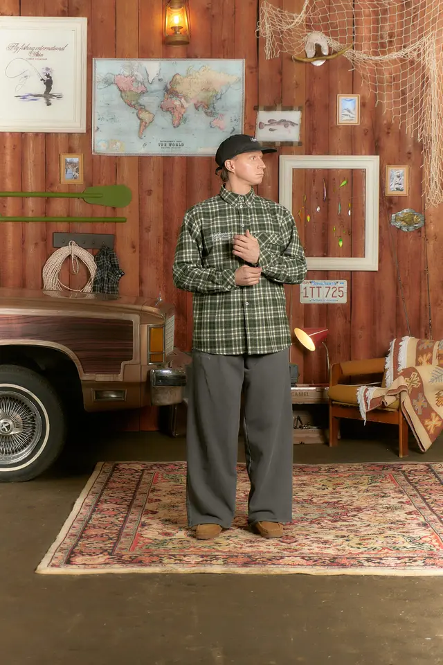 HUMAN FLANNEL SHIRT