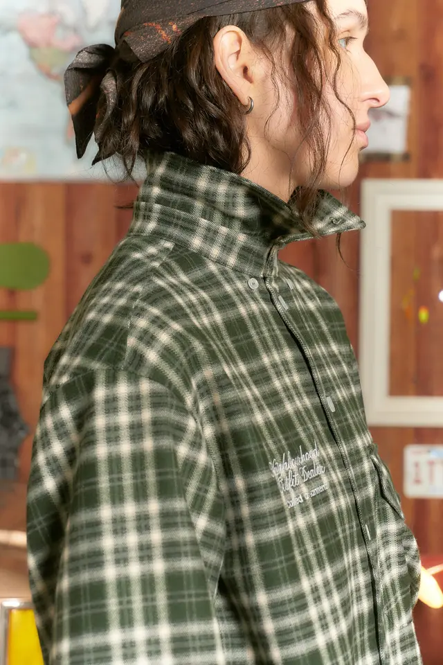 HUMAN FLANNEL SHIRT