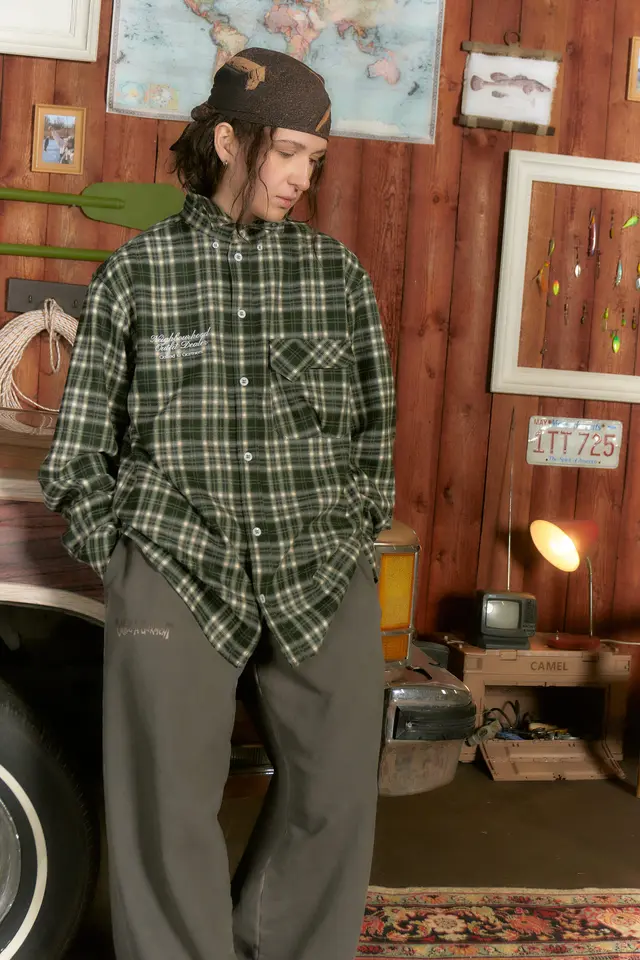 HUMAN FLANNEL SHIRT