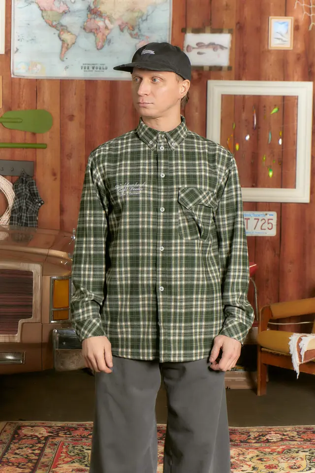 HUMAN FLANNEL SHIRT