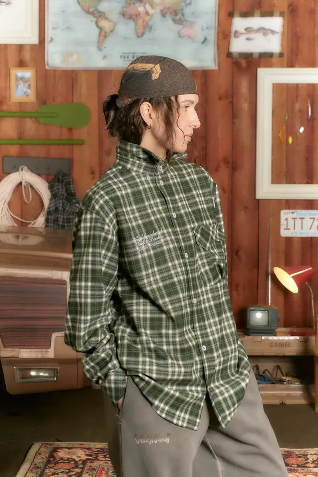 HUMAN FLANNEL SHIRT