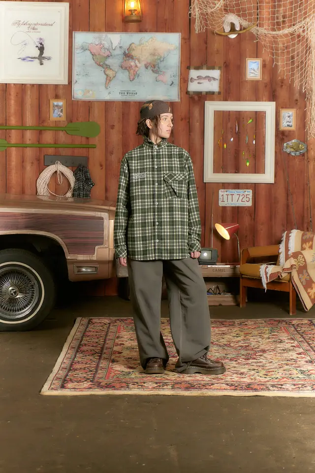 HUMAN FLANNEL SHIRT