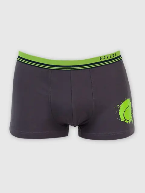 Peplos: Трусы боксеры мужские UW22012-BX серый
