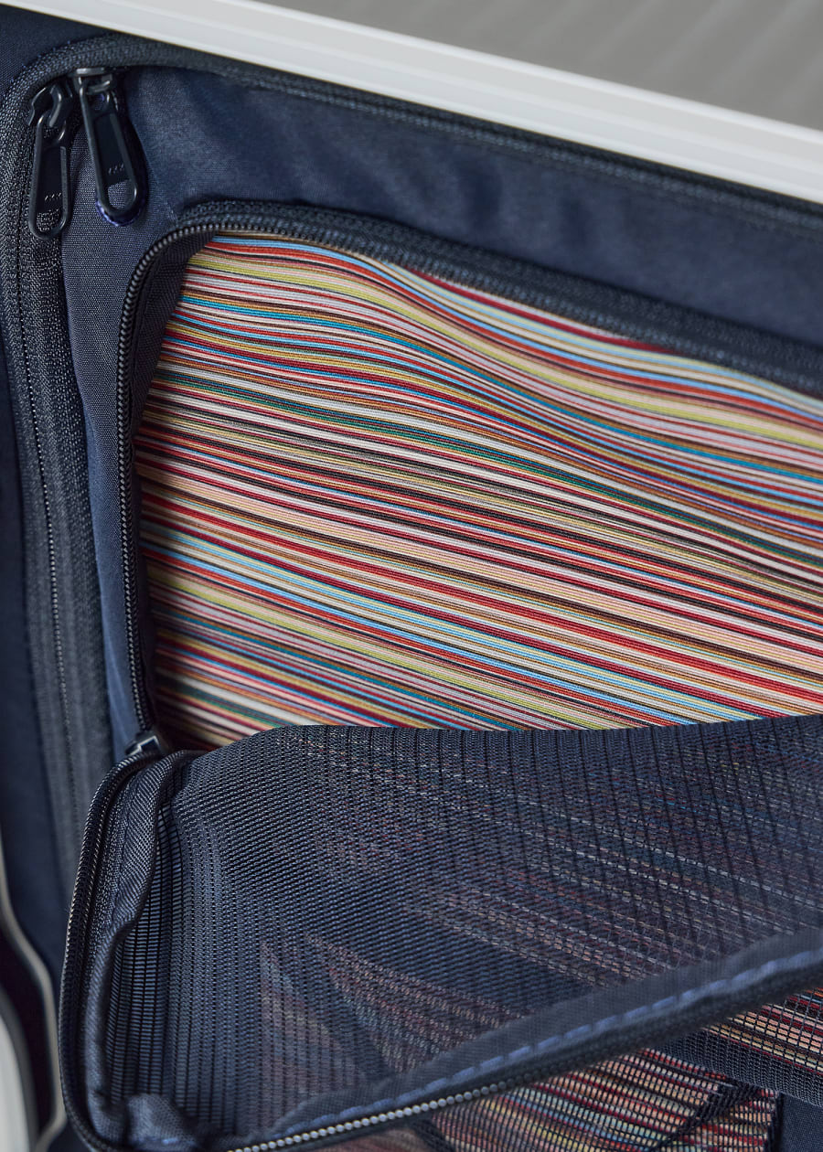 Карман на молнии, подшитый разноцветной полоской Paul Smith