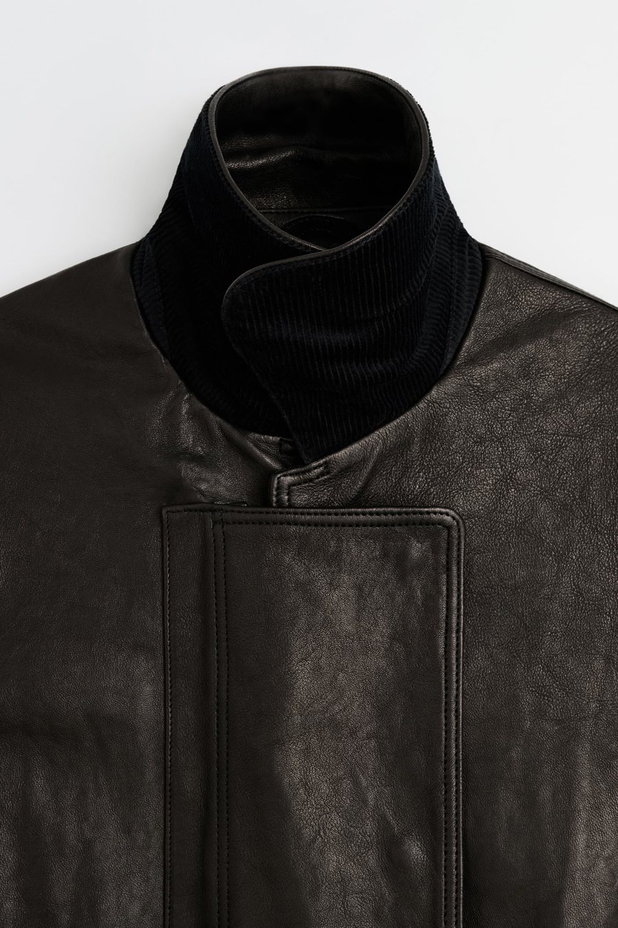 Воротник Fireman Jacket крупным планом